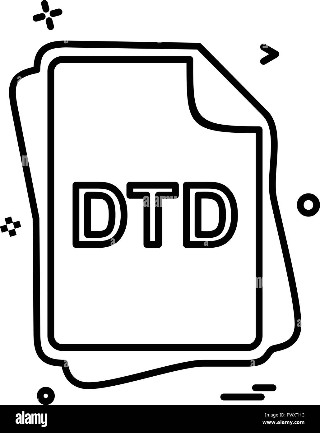 Dtd file type hi-res stock photography and images - Alamy