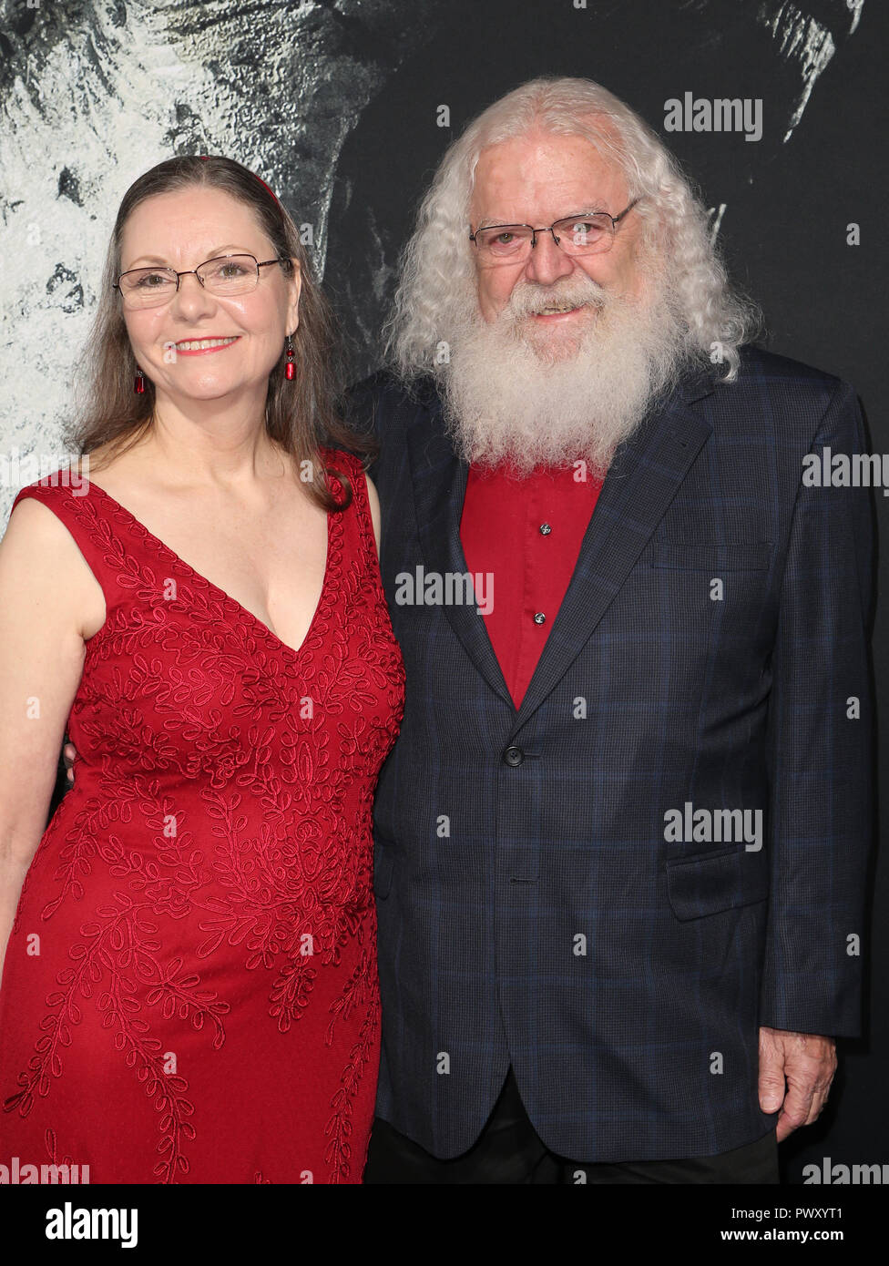 Hollywood, California, USA. 17th Oct, 2018. Sandy Johnson, attends the Universal Pictures' 'Halloween' premiere at TCL Chinese Theatre on October 17, 2018 in Hollywood, California. Credit: Faye Sadou/Media Punch/Alamy Live News Stock Photo