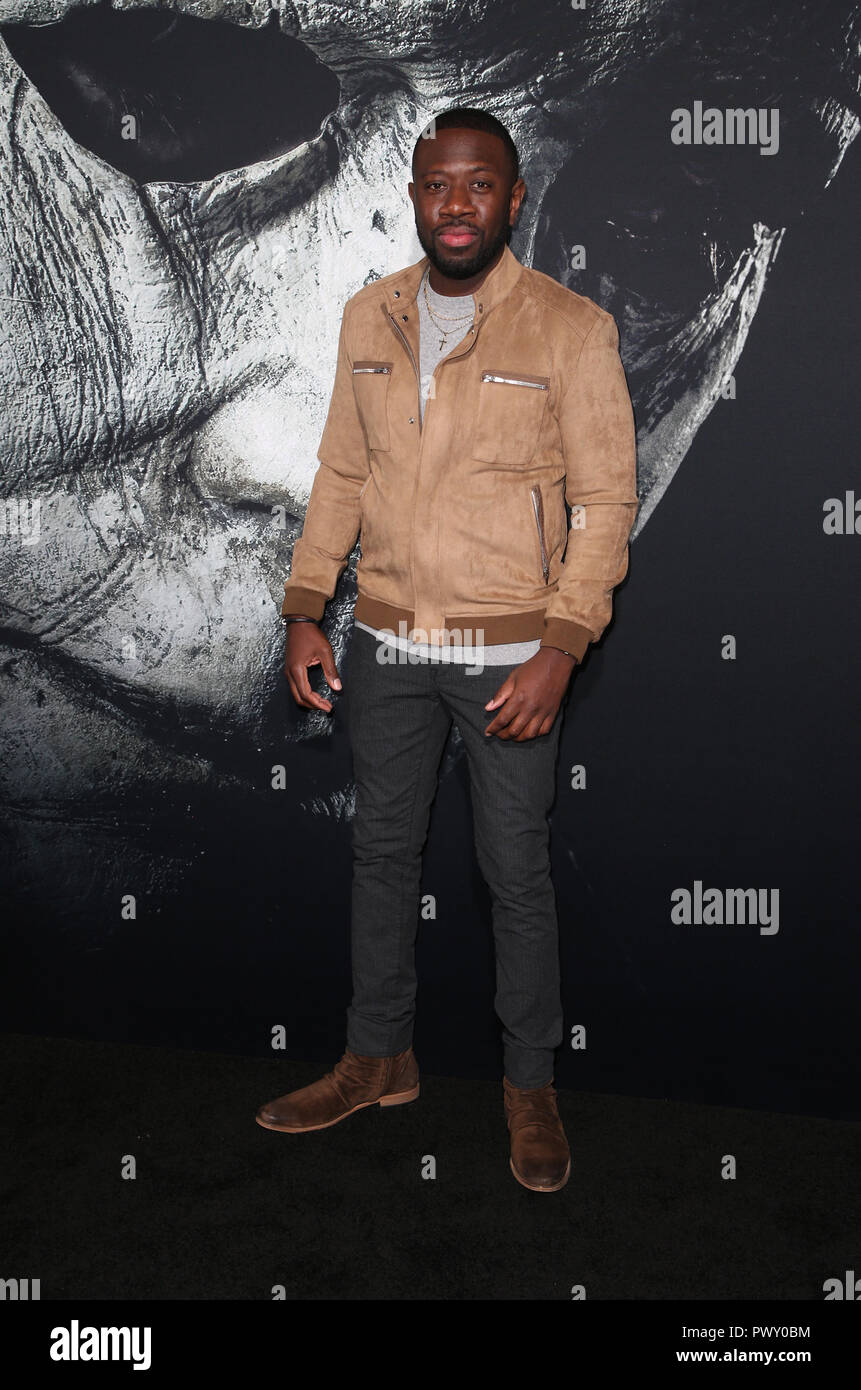 Hollywood, California, USA. 17th Oct, 2018. Sheaun McKinney, attends