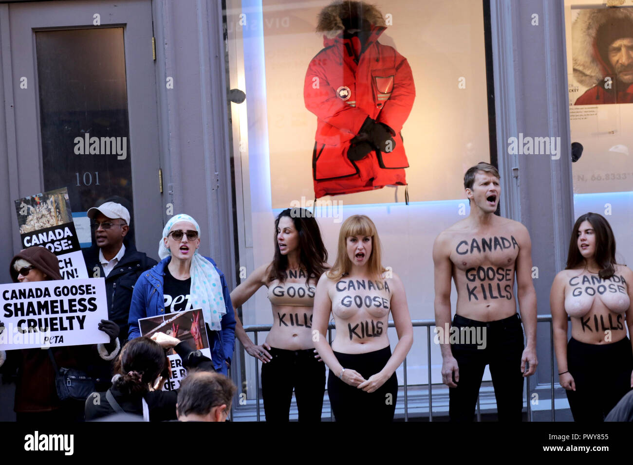 Canada goose on sale action peta