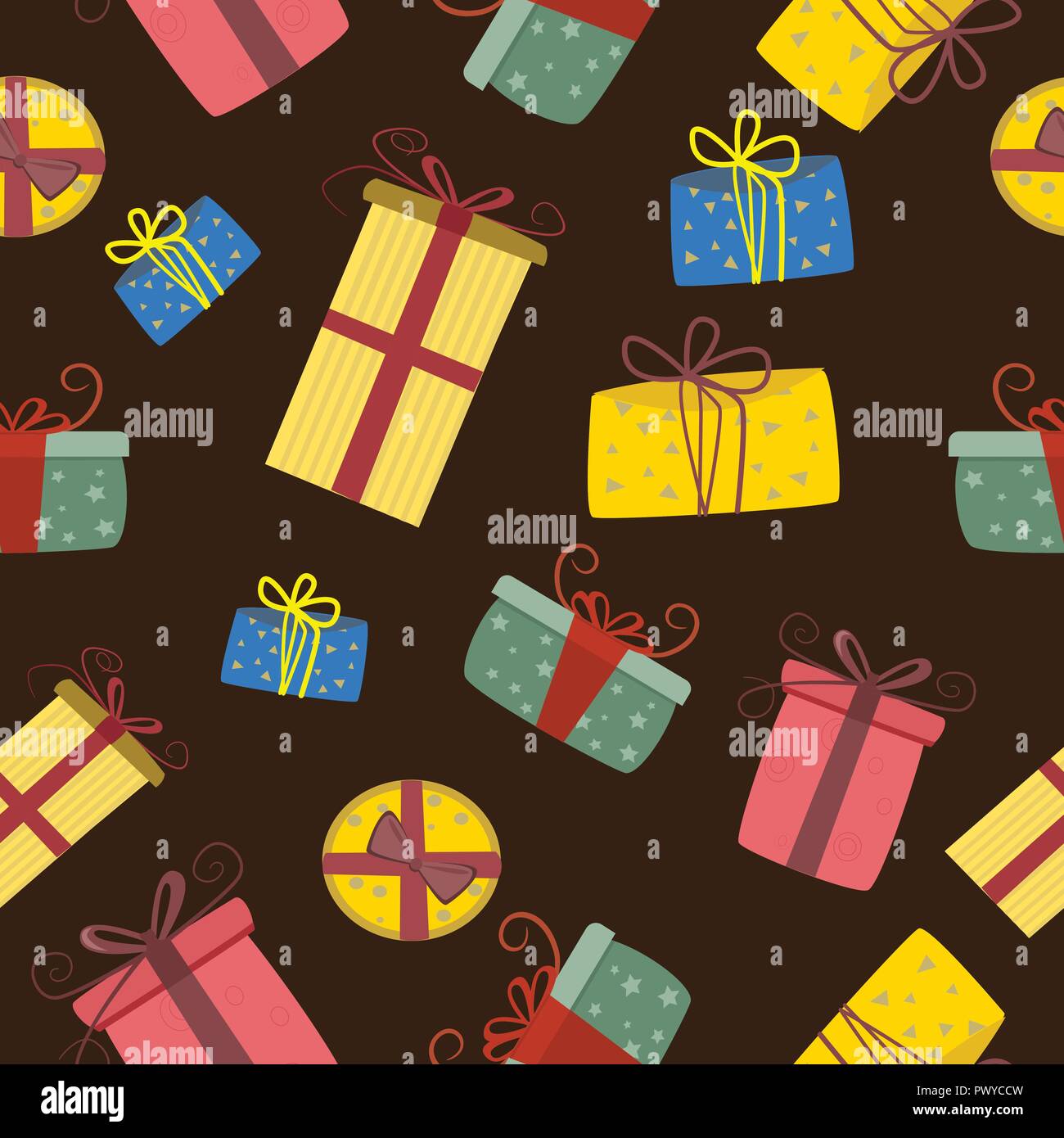 Christmas Seamless Pattern Stock Vector Image & Art - Alamy