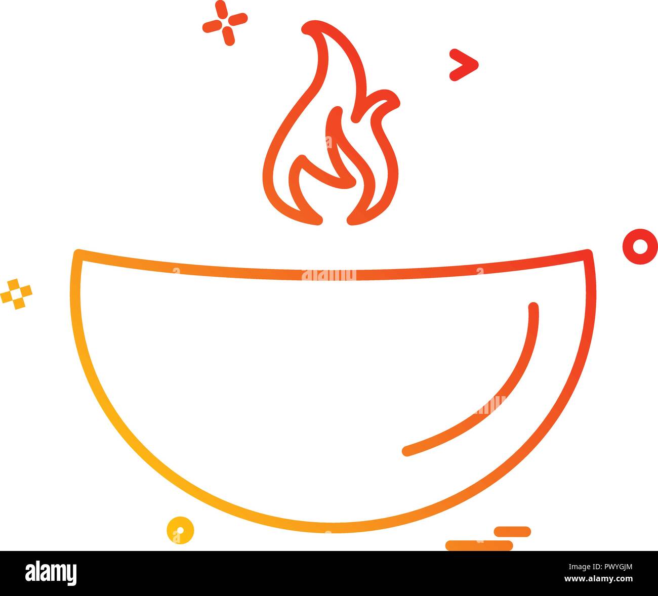 Oil lamp icon design vector Stock Vector Image & Art Alamy