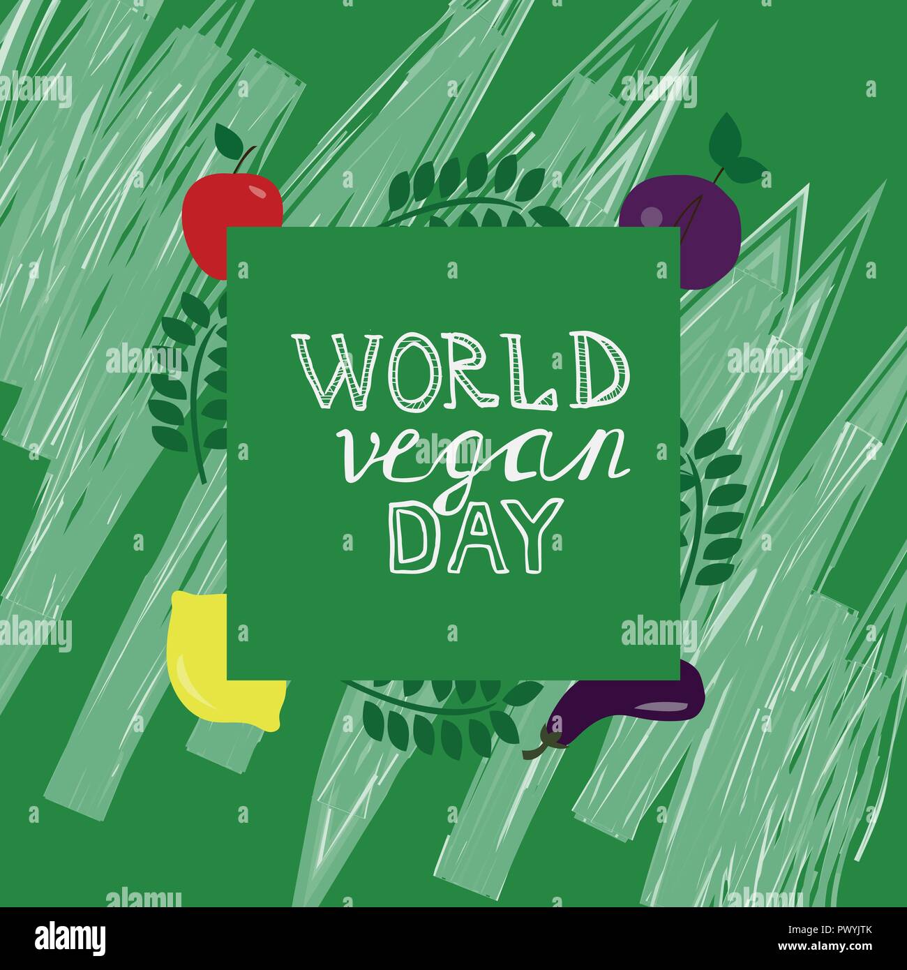World Vegan day. Template, banner, poster Stock Vector Image & Art Alamy