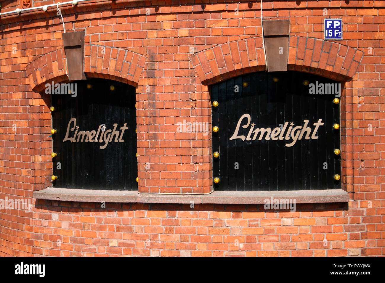 das Logo der Marke/ the logo of the brand "Limelight", Belfast
