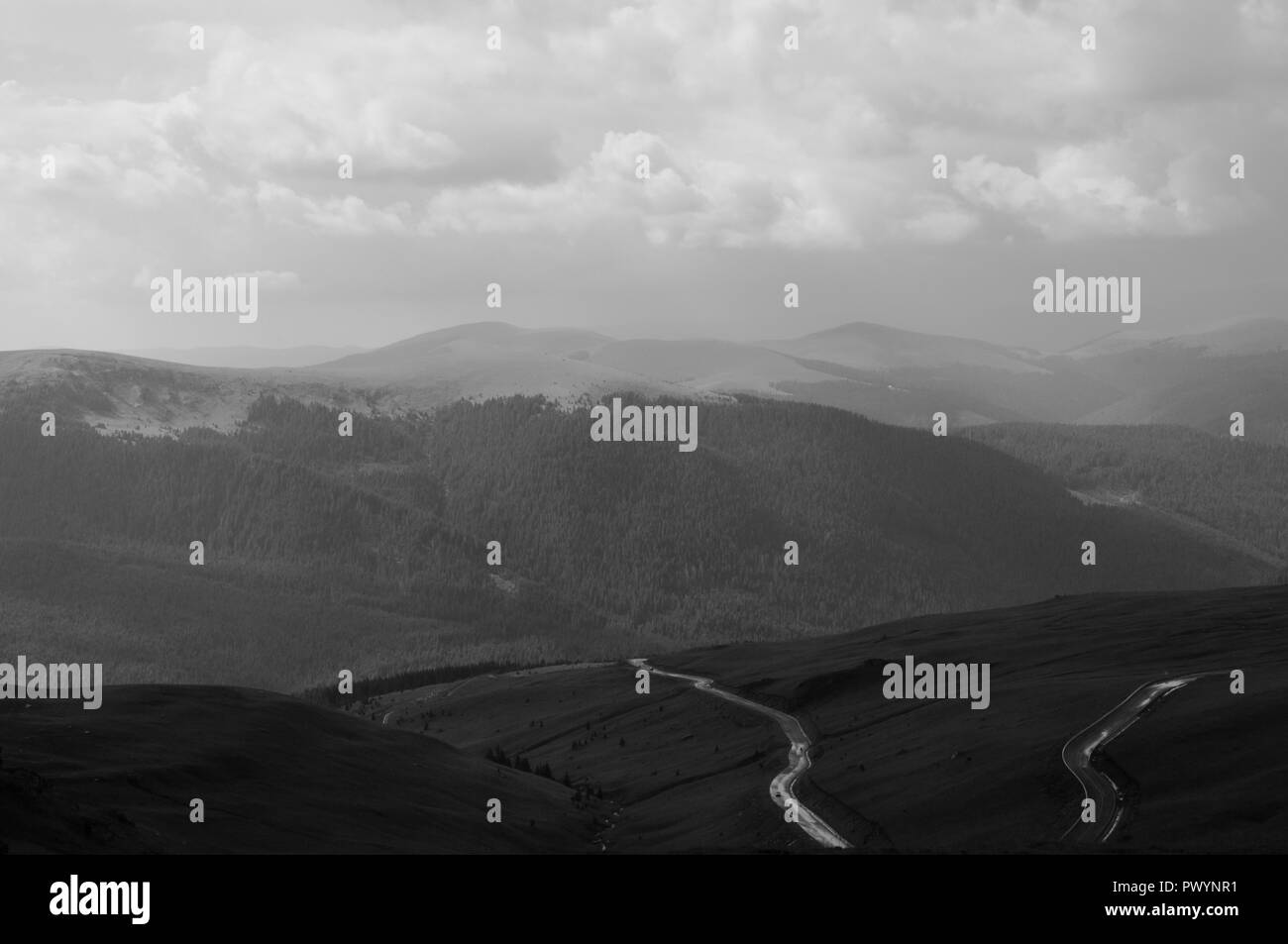Most beautiful road in the world ( Rated by Top Gear Stock Photo Alamy