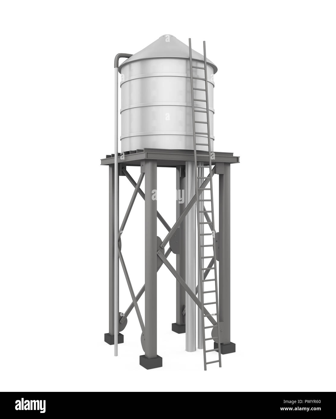 Elevated water storage tank hi-res stock photography and images - Alamy