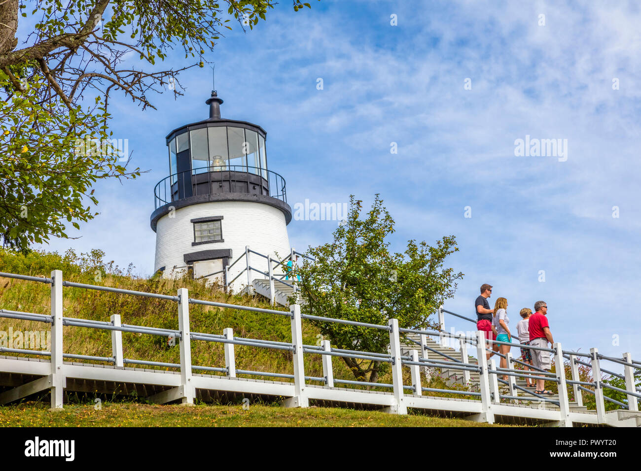 Owls Head Light High Resolution Stock Photography and Images Alamy