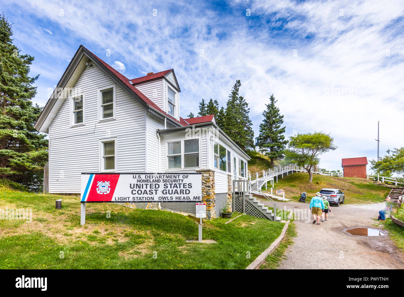 Owls Head Light High Resolution Stock Photography and Images Alamy
