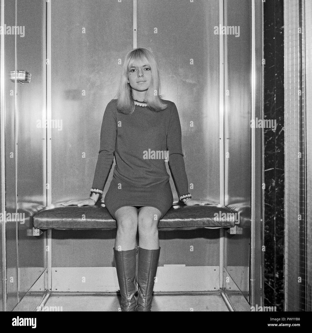 France Gall, französische Pop- und Schlagersängerin, in Deutschand