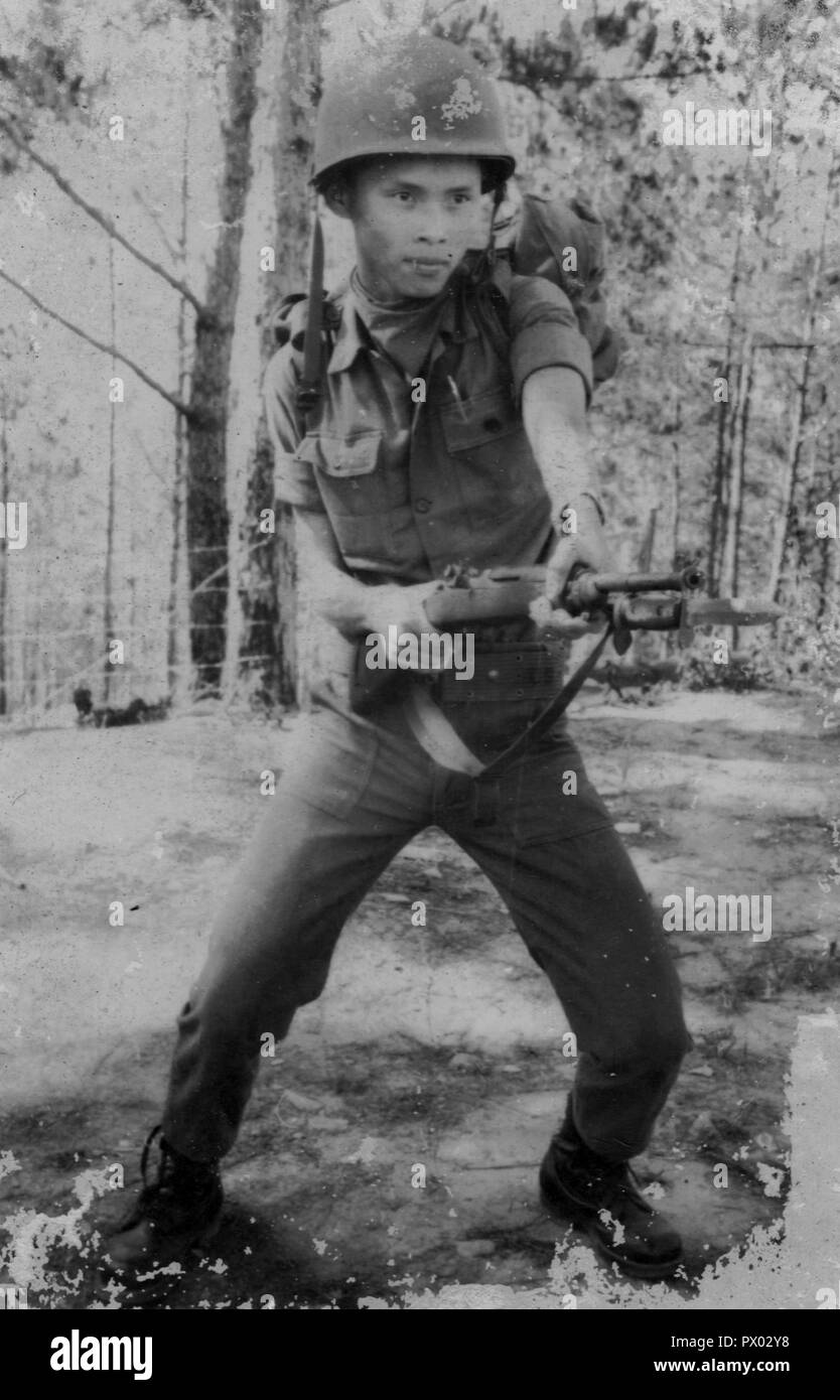 Vietnam war RVN Republic of Vietnam soldiers Stock Photo Alamy
