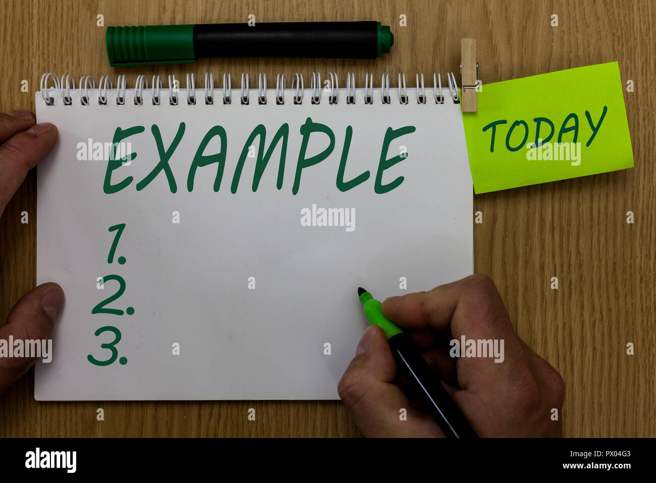 Text sign showing Example. Conceptual photo Illustration Sample Model ...