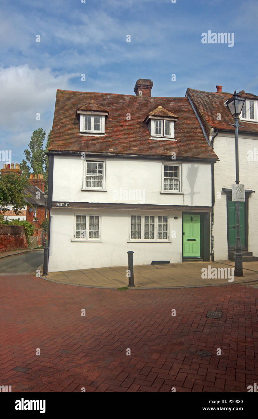 Faversham Period House Kent Stock Photo Alamy