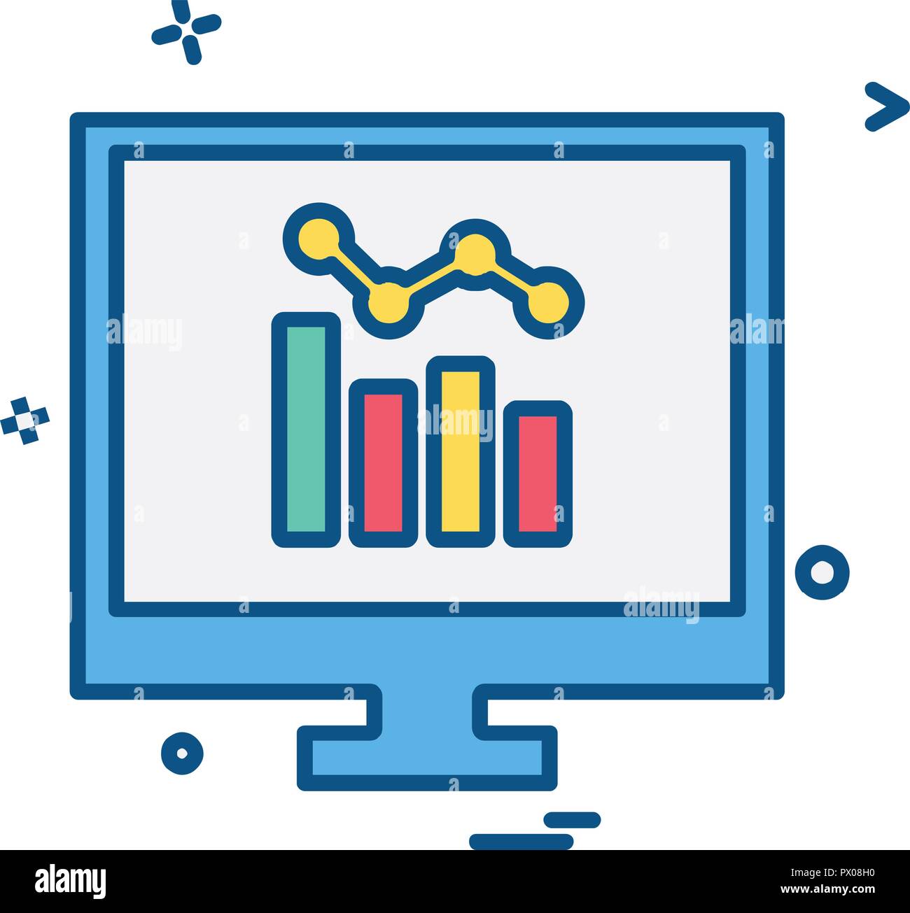 Computer icon design vector Stock Vector Image & Art - Alamy
