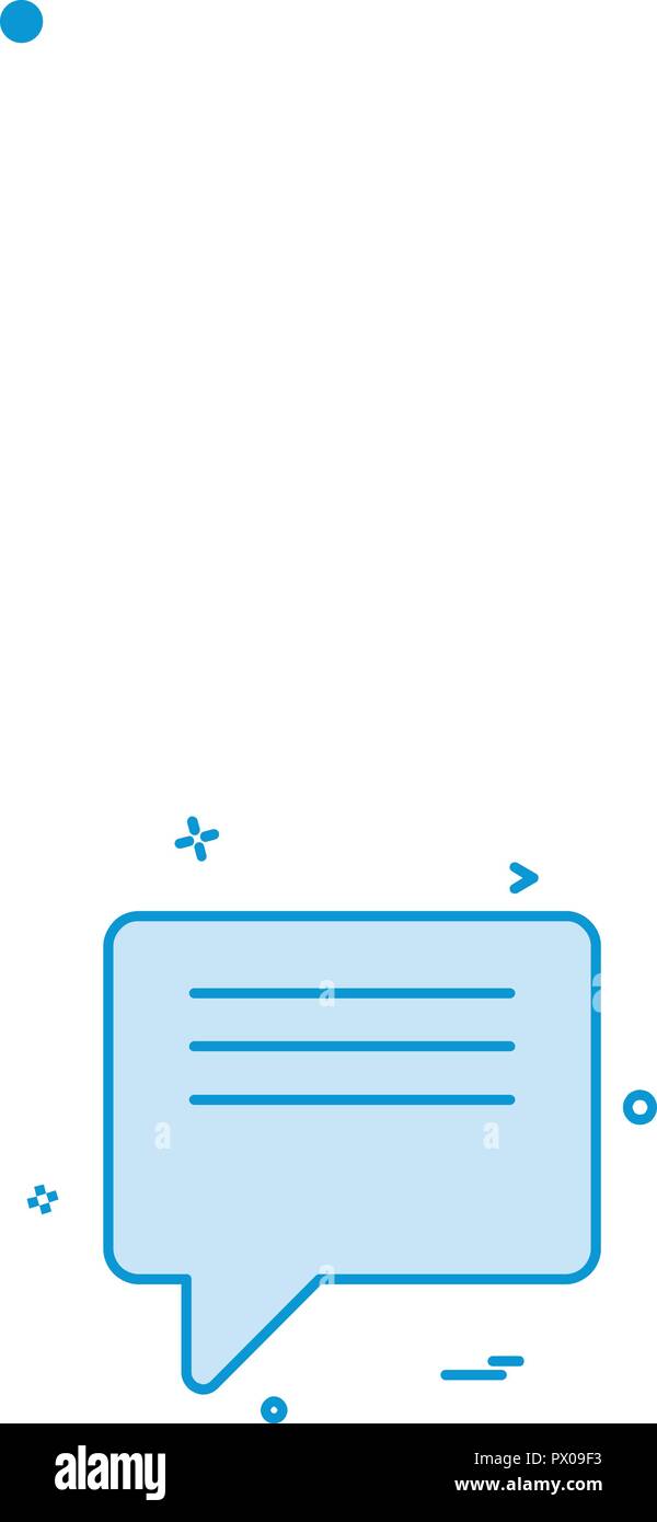 Messages icon design vector Stock Vector Image & Art - Alamy