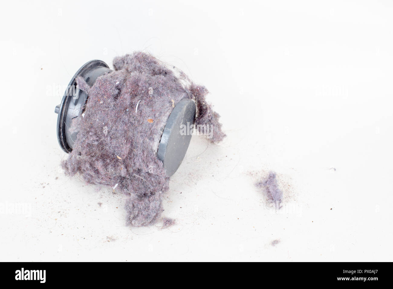 Common household dust on HEPA (High efficiency particulate air) filter