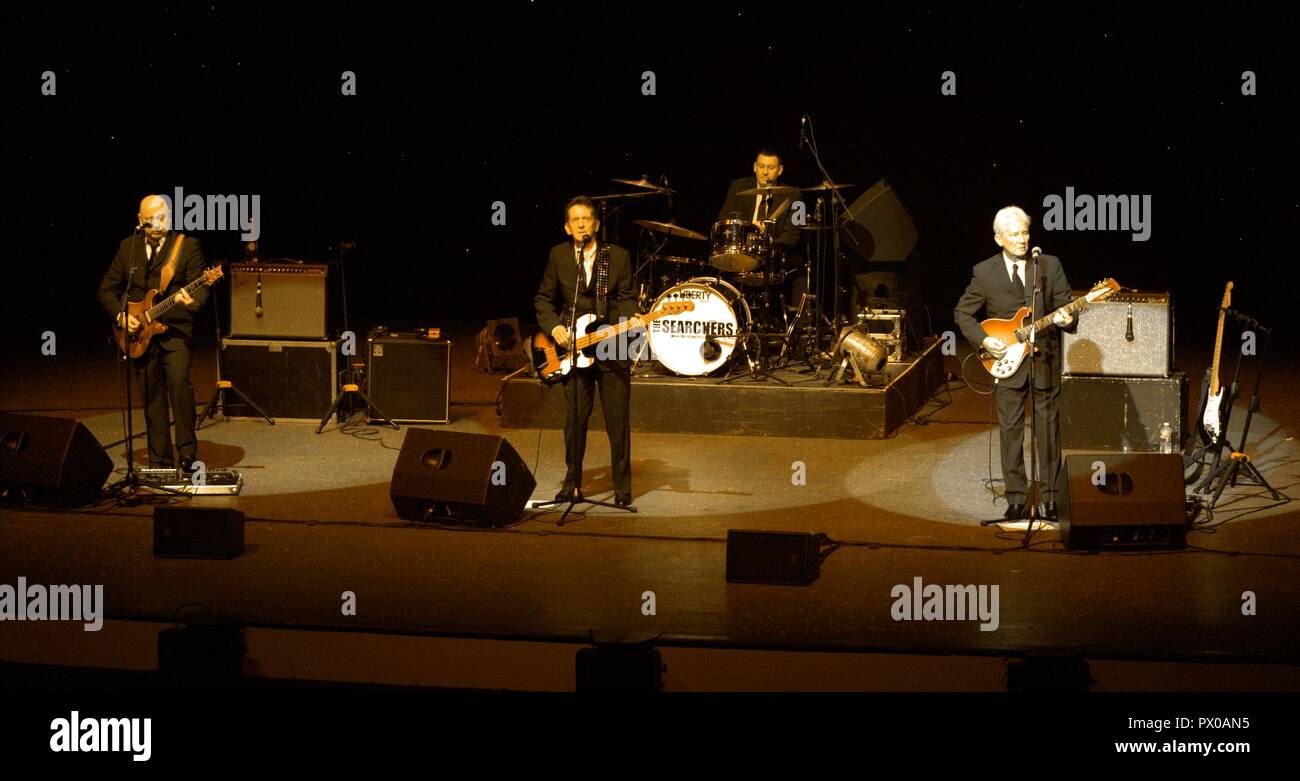 Rhyl, The Searches perform at Rhyl Pavilion on farewell tour credit Ian Fairbrother/Alamy Stock Photos Stock Photo