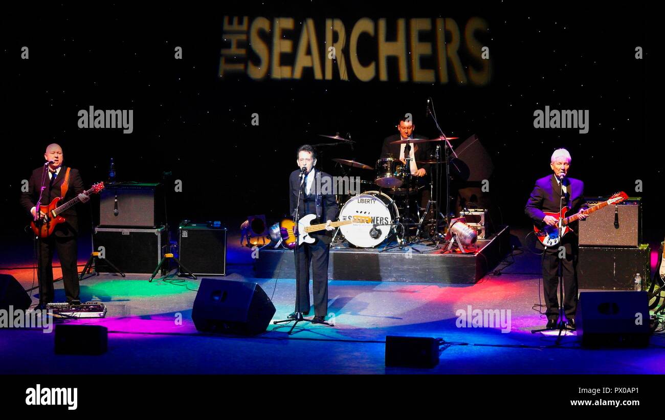 Rhyl, The Searches perform at Rhyl Pavilion on farewell tour credit Ian Fairbrother/Alamy Stock Photos Stock Photo