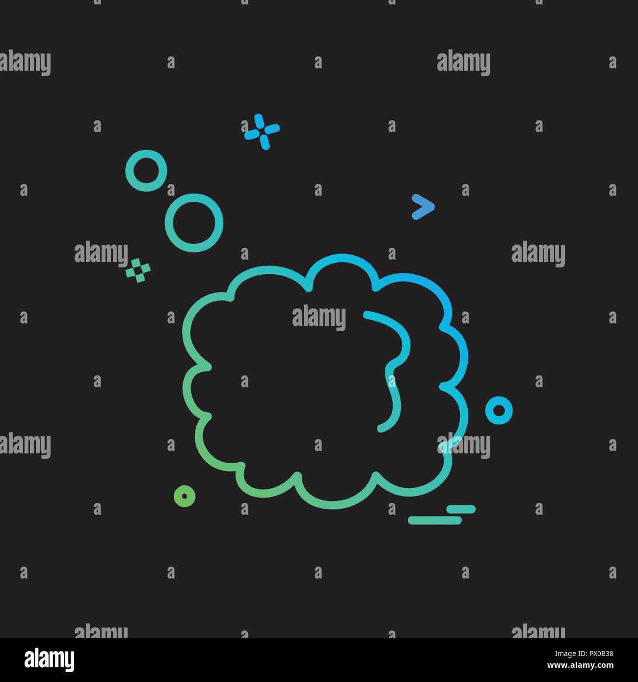 Cloud icon design vector Stock Vector Image & Art - Alamy
