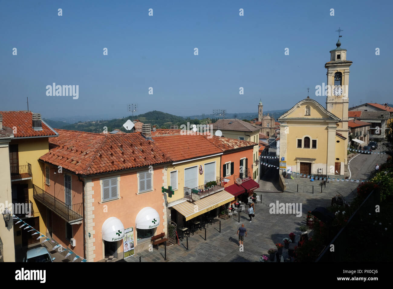 Murazzano,Province of Cuneo, Piedmont,Italy Stock Photo