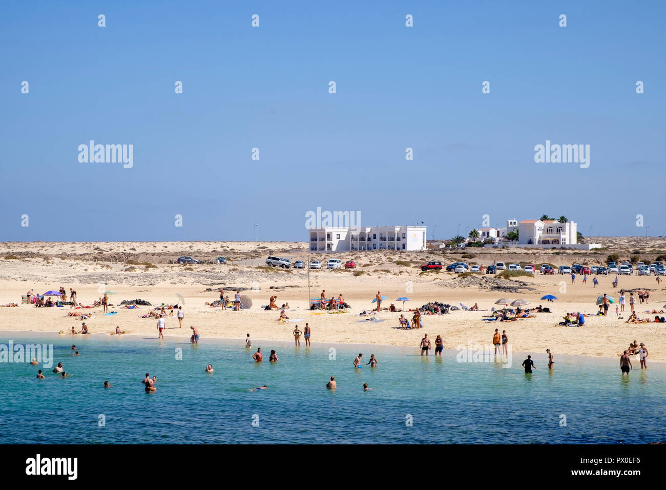 Playa chica beach, Playa de las Canteras beach, Las Palmas de Gran Canaria  the Canary Islands Spain Europe Stock Photo - Alamy
