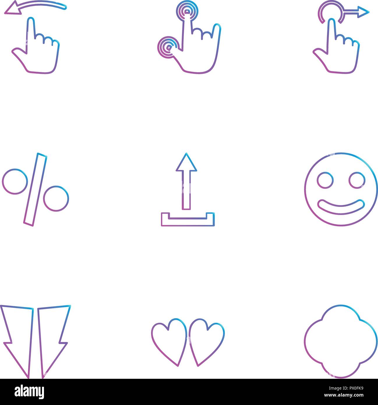 Catalog - User Interface & Gesture Icons