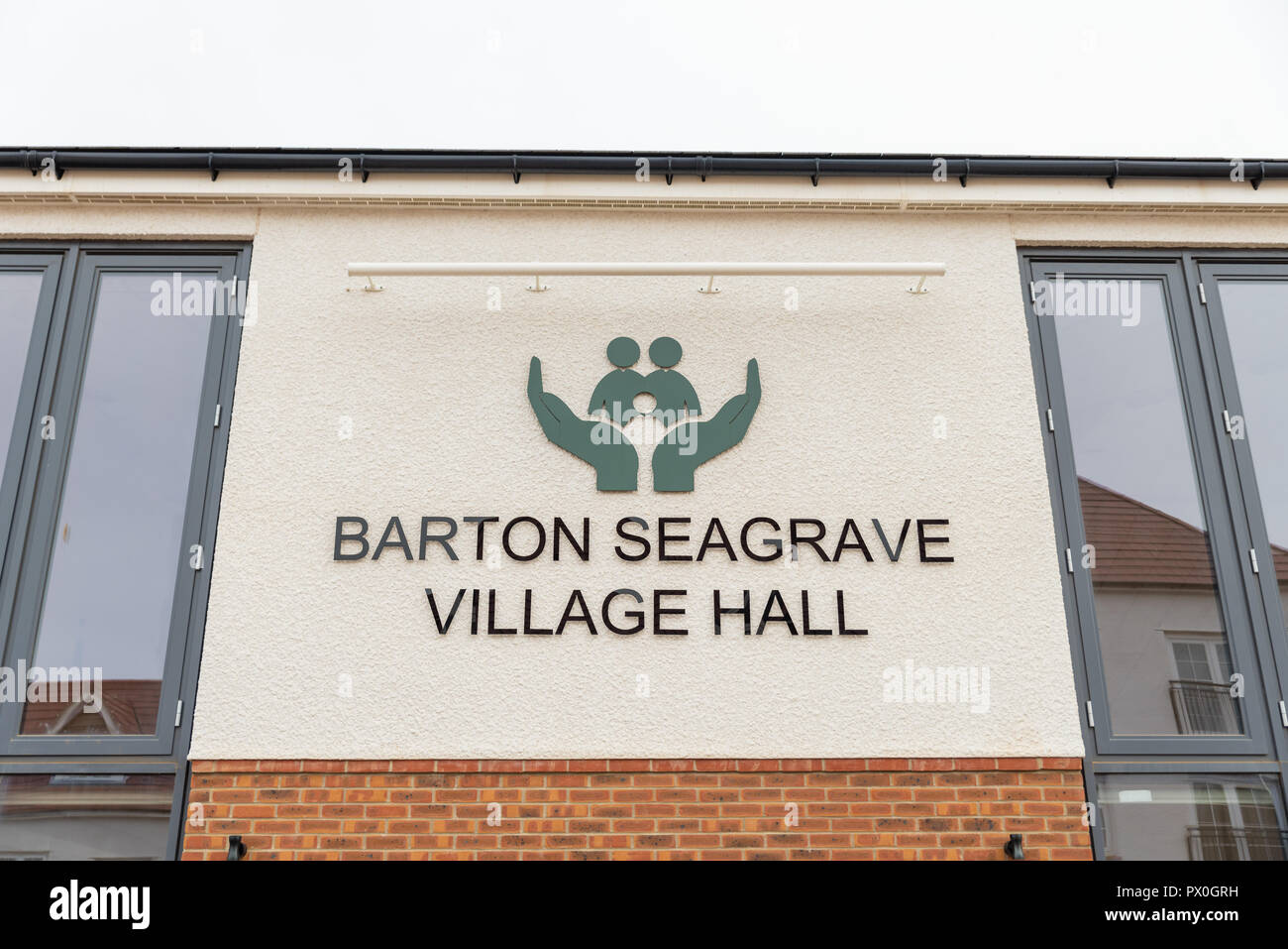 Barton Seagrave, UK Oct 07 2018 Day view barton seagrave village