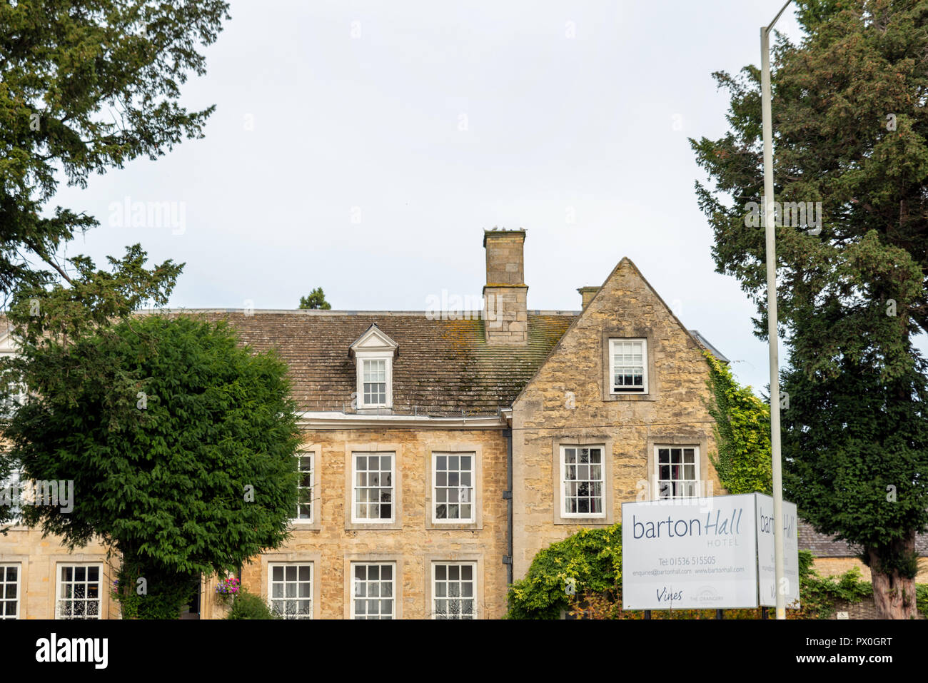 Barton Seagrave, UK Oct 07 2018 Day view barton seagrave village