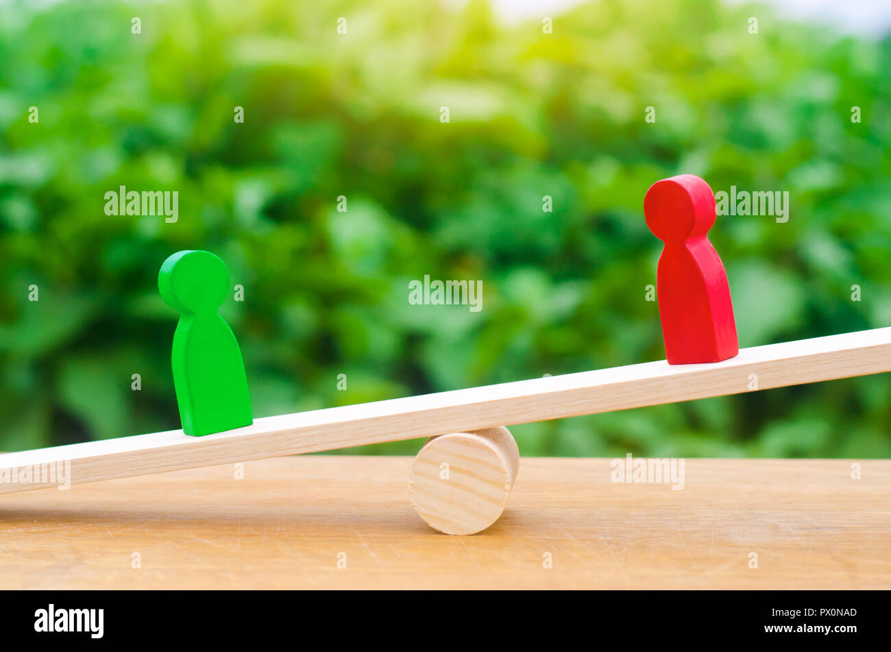 Good vs bad hi-res stock photography and images - Alamy