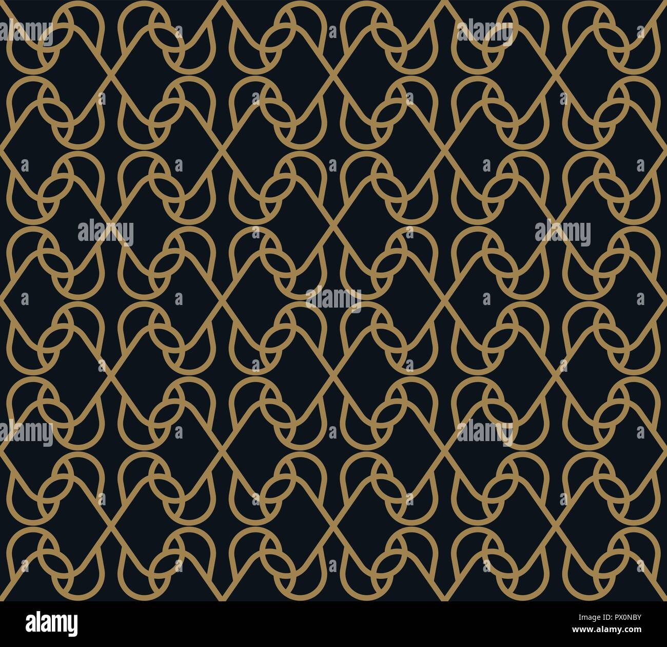 Seamless curved star pattern hi-res stock photography and images - Alamy