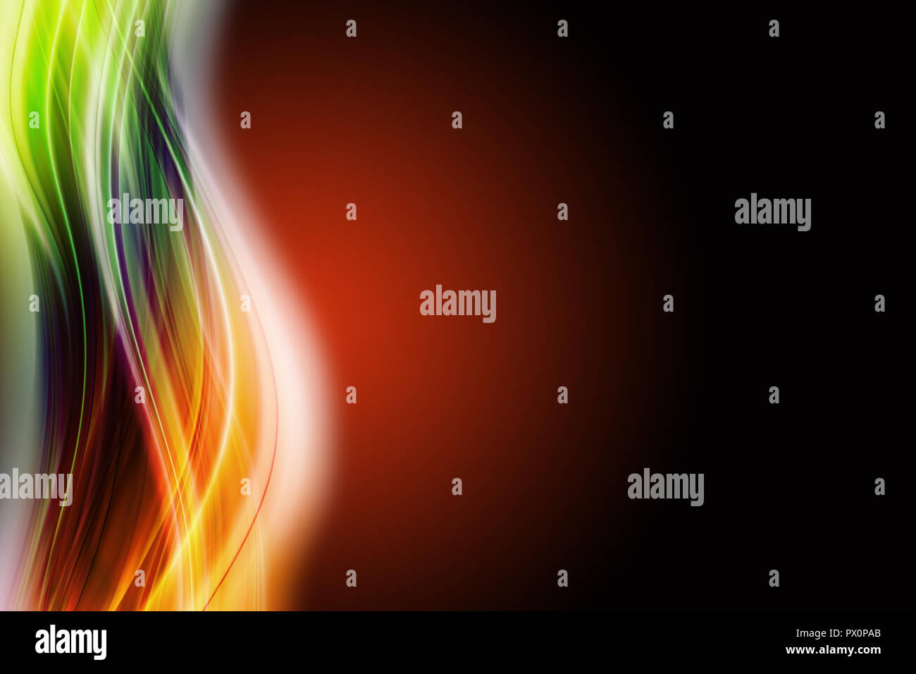 Abstract elegant wave design with space for your text Stock Photo - Alamy