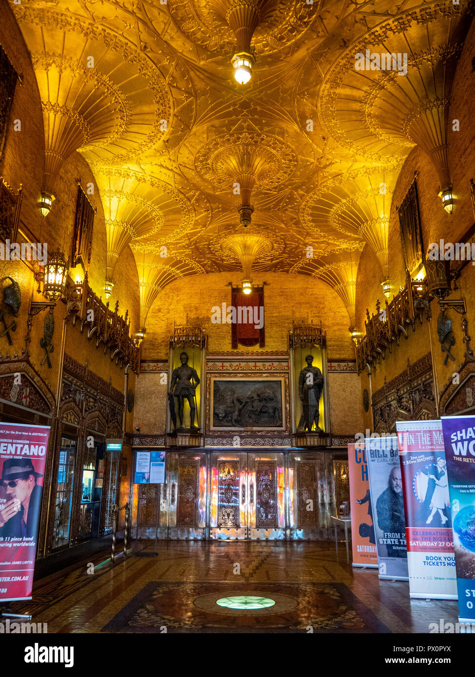 Fan Vaulted Ceiling And Gothic Style Foyer Of The State