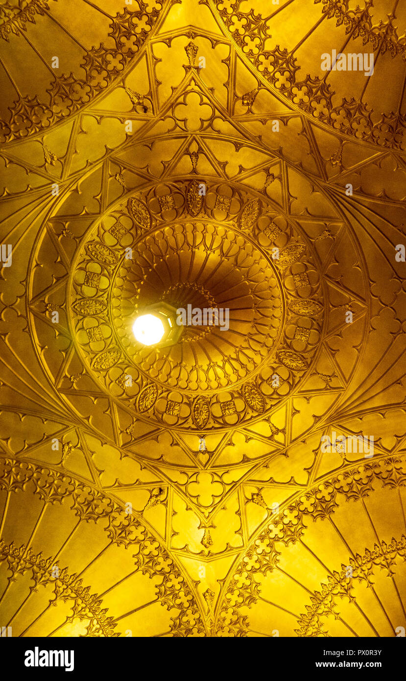Fan Vaulted Ceiling Of The Foyer Of The State Theatre Market
