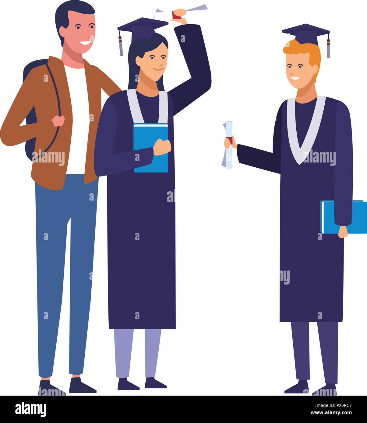 Students graduation celebration Stock Vector Image & Art - Alamy