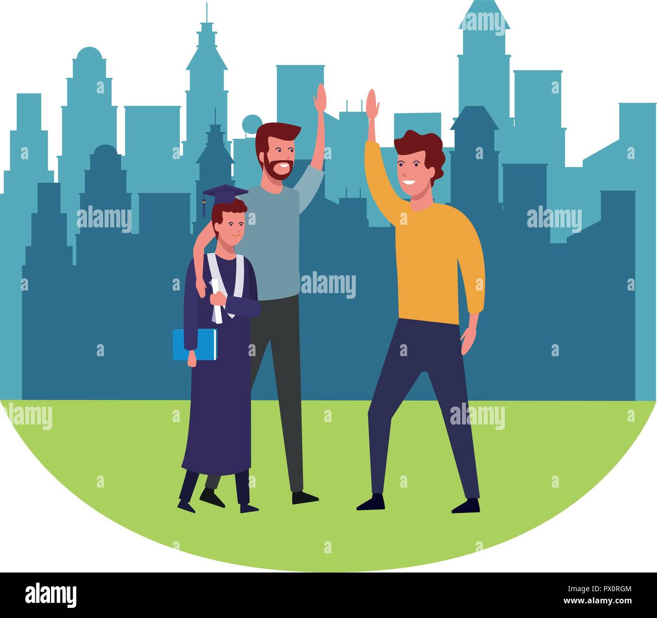 Students graduation celebration Stock Vector Image & Art - Alamy