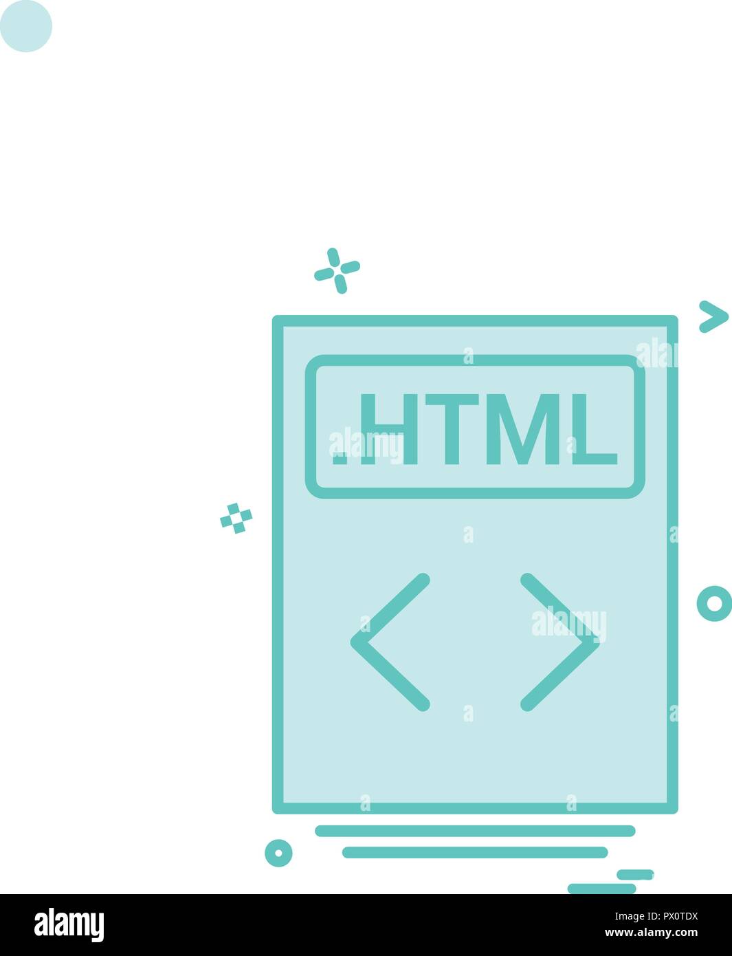 file files html icon vector design Stock Vector Image & Art - Alamy