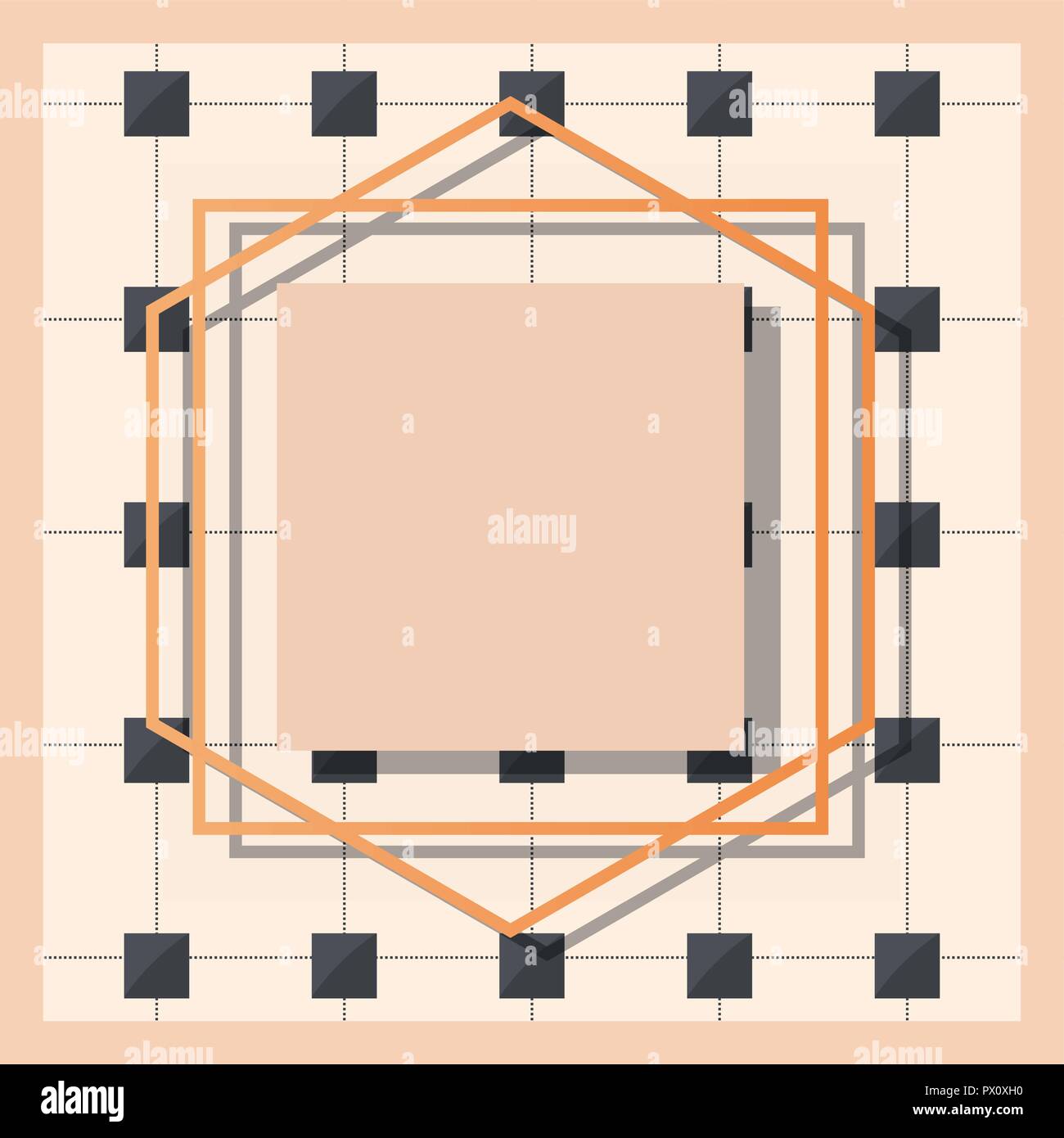 Simple Label Frame Square square frame elegant label template vector illustration Stock Vector ...