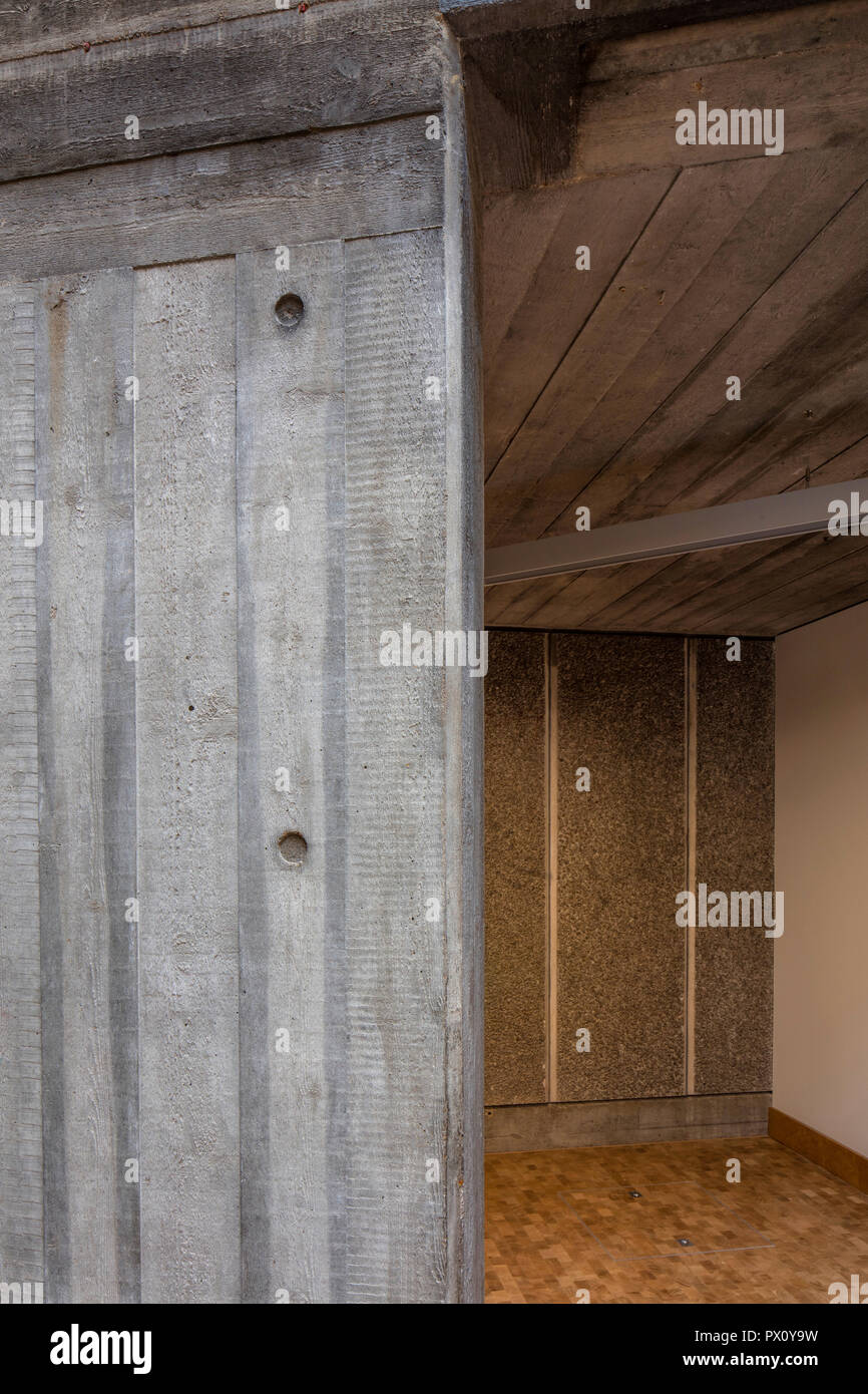 Foyer of the restored Queen Elizabeth Hall, Southbank Centre, London, UK. Stock Photo