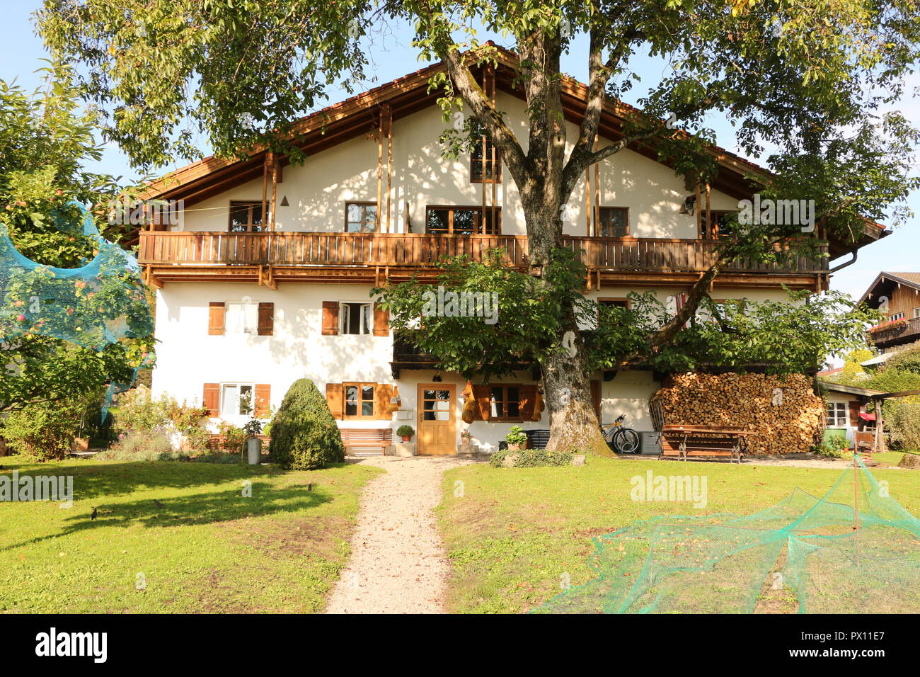 Auf der Fraueninsel im Chiemsee Stock Photo Alamy