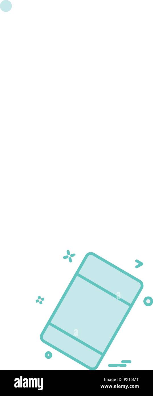 Eraser icon design vector Stock Vector Image & Art - Alamy