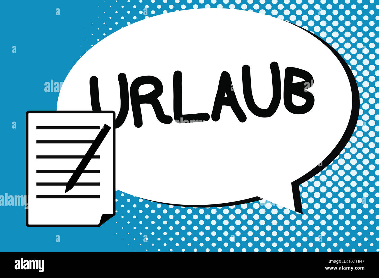DEFINITION URLAUB LEAVE VACATION visual data 7