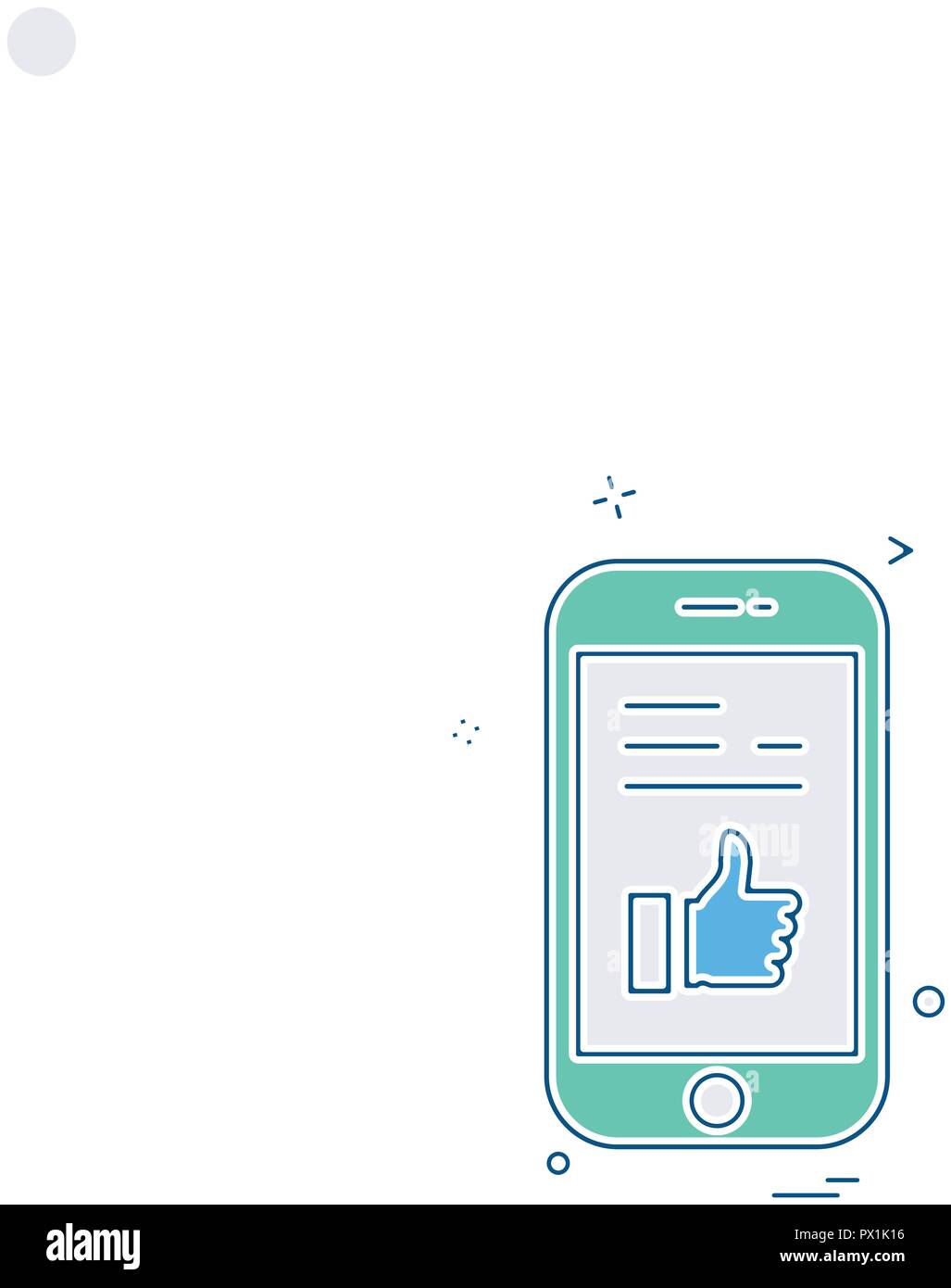 Smart phone icon design vector Stock Vector Image & Art - Alamy