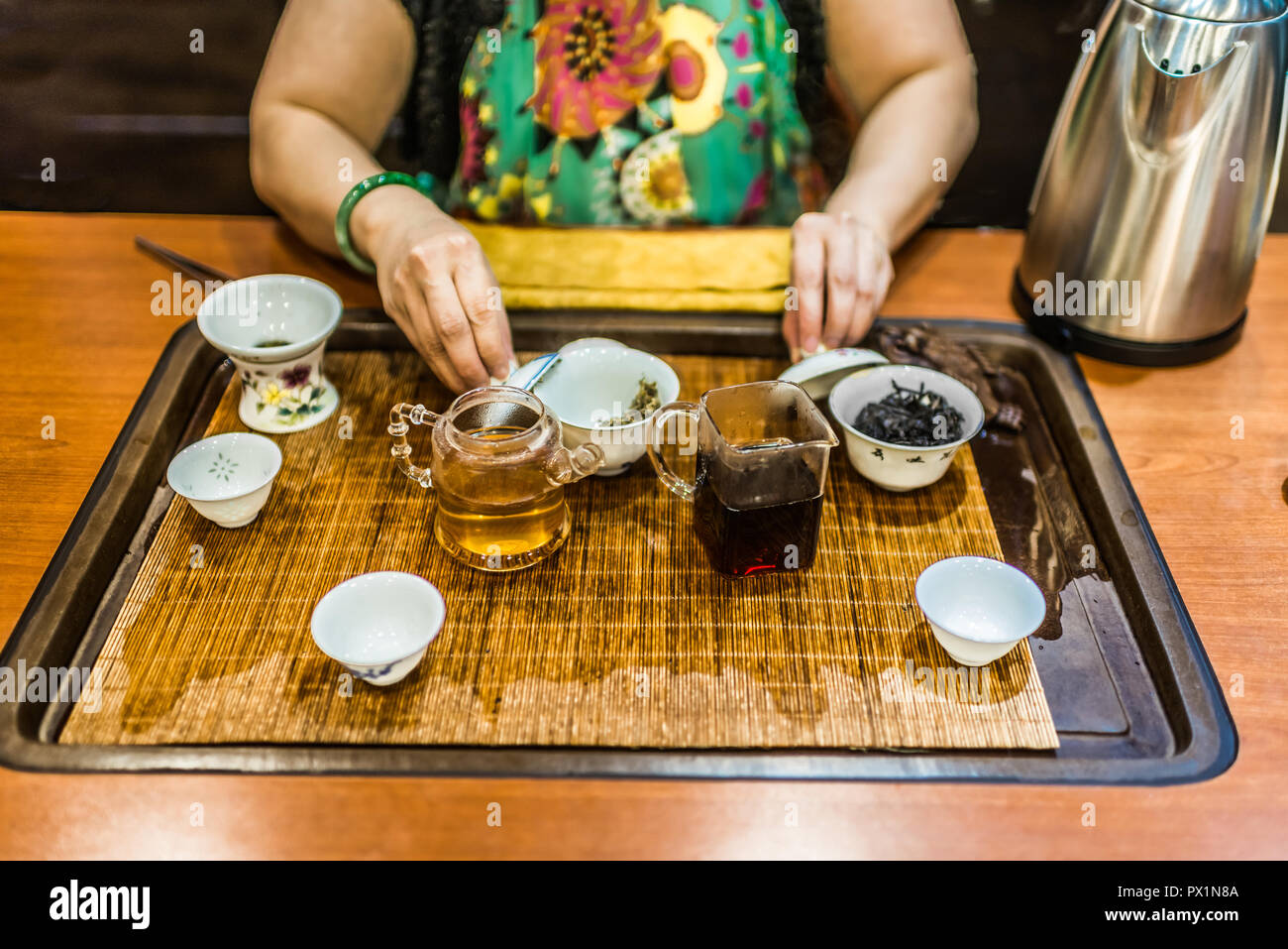 tea in Hong Kong Stock Photo Alamy