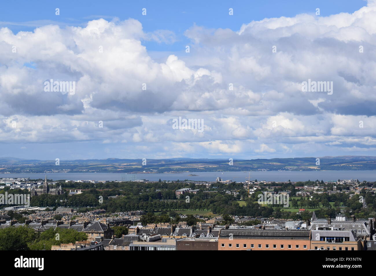 The beautiful city of Edinburgh Stock Photo