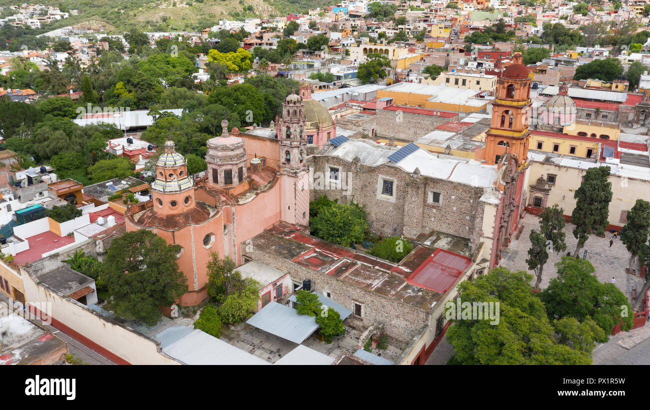 Oratorio of San Felipe Neri, San Miguel de Allende, Mexico Stock Photo