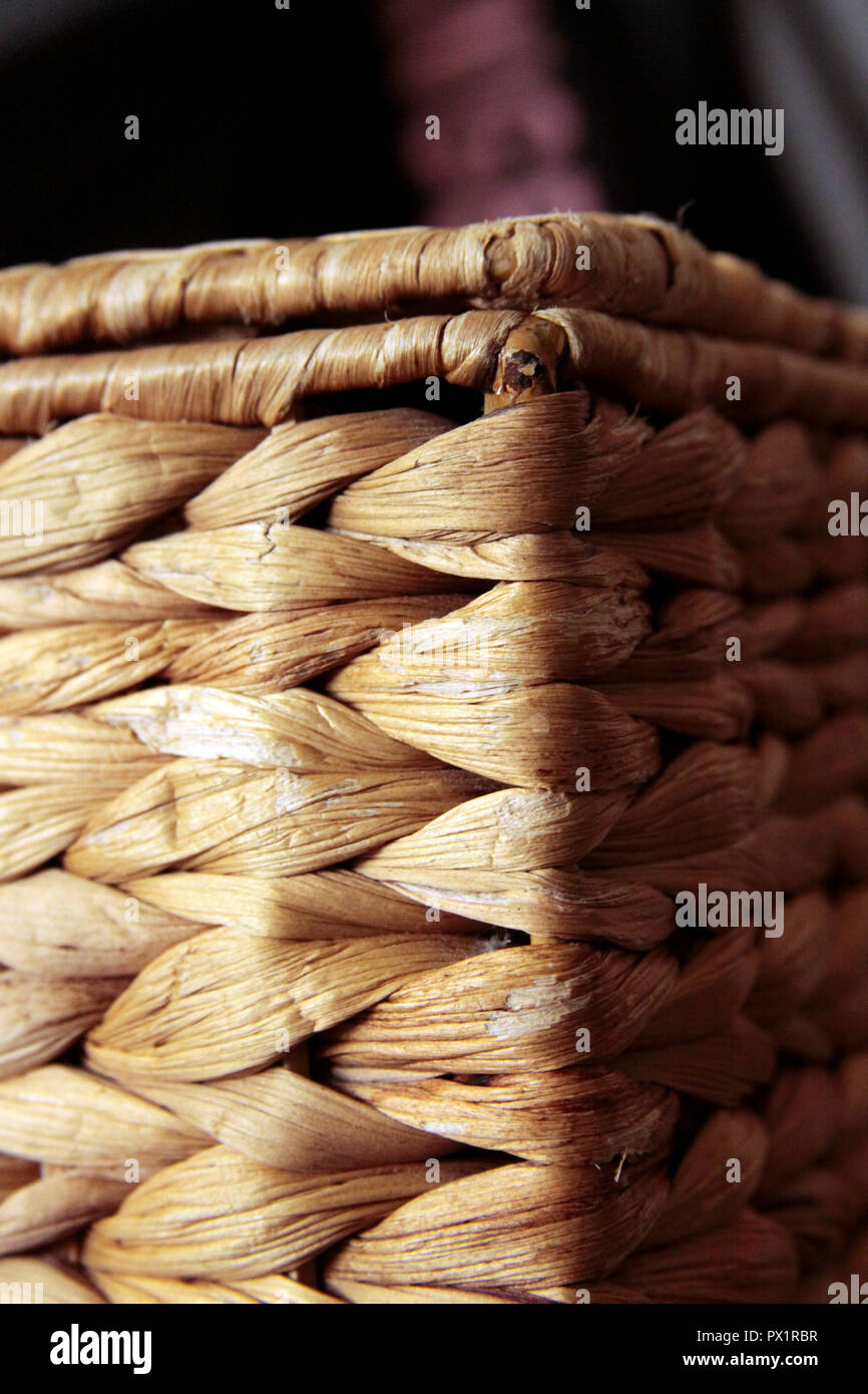 A Wicker pattern Stock Photo - Alamy