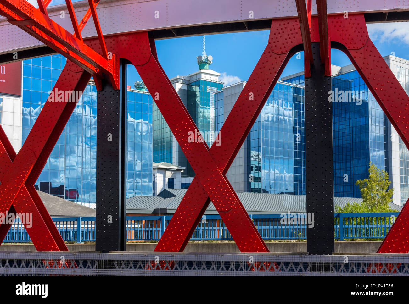 Trafford swing road bridge hires stock photography and images Alamy