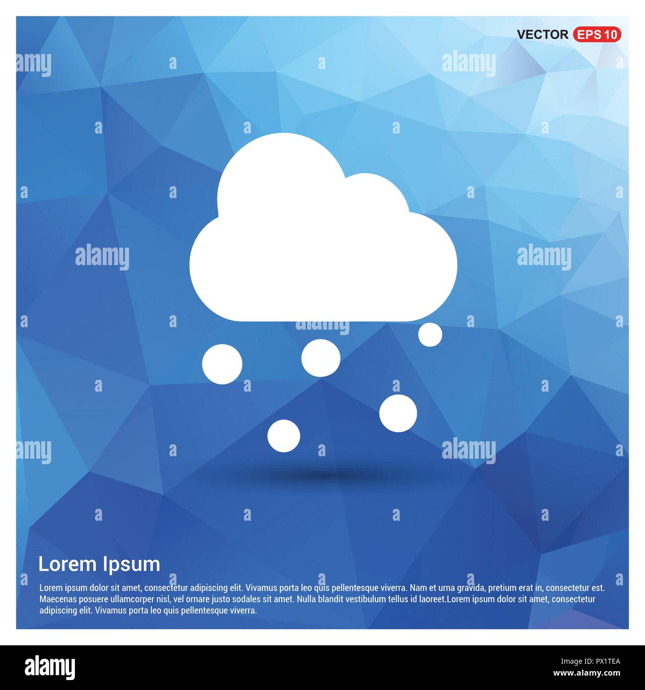 Cloud Raining Icon Stock Vector Image & Art - Alamy