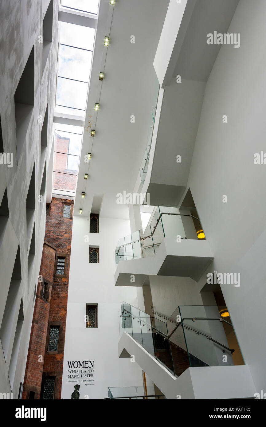 Interior of the modern extension (Austin Smith: Lord Architects, 2007 ...