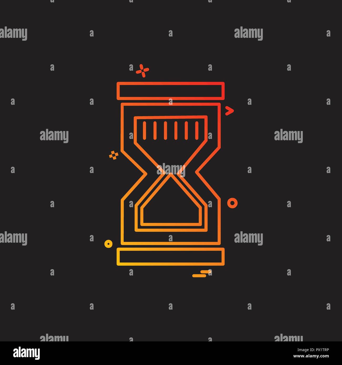Sand clock icon design vector Stock Vector Image & Art - Alamy