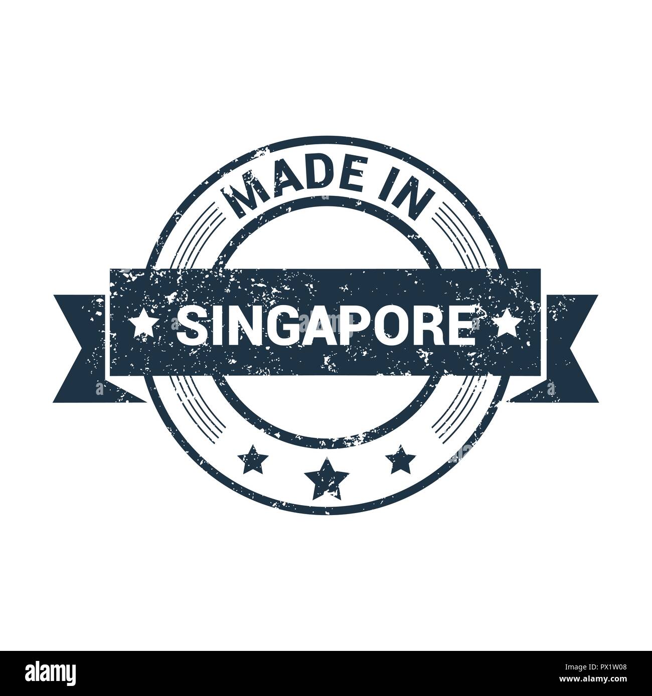 Singapore stamp design vector Stock Vector Image & Art Alamy
